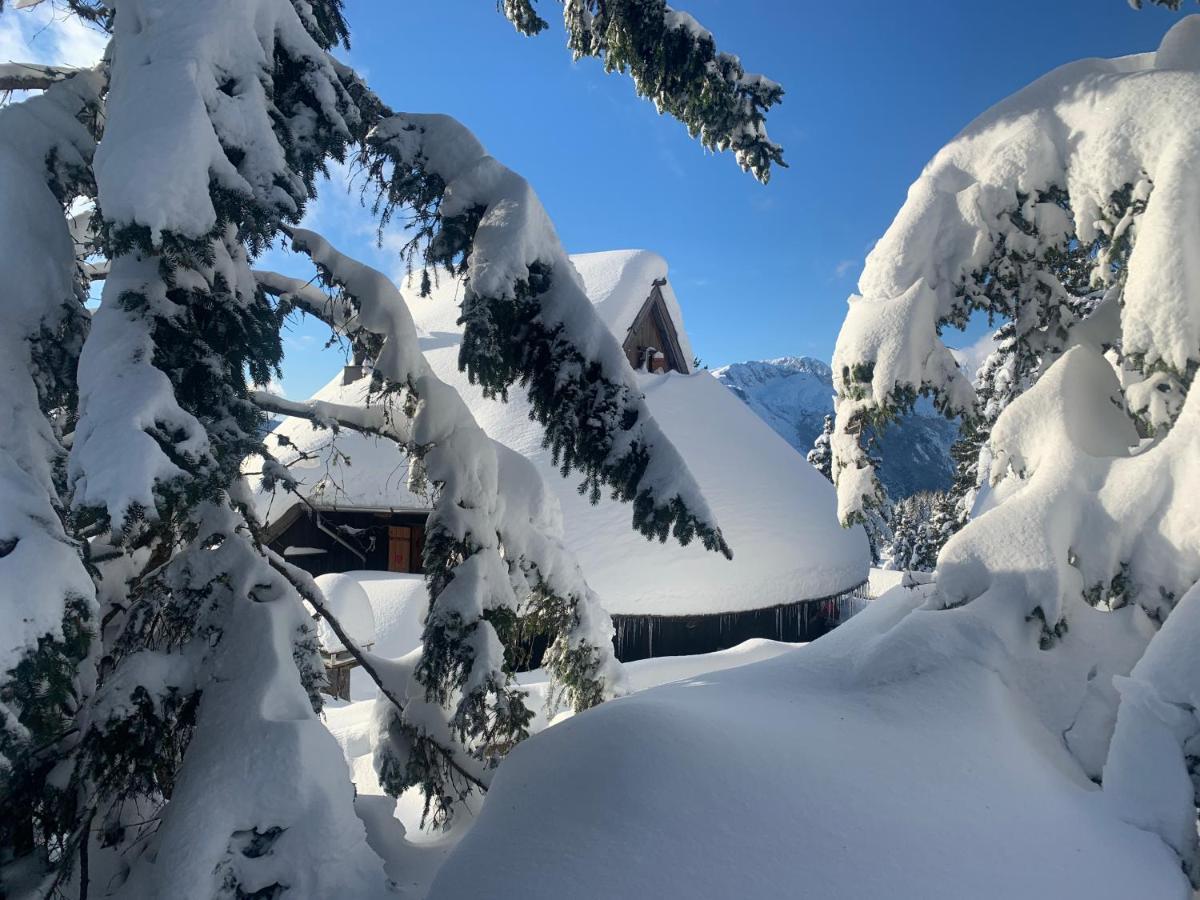 Velika Planina - Chalet Stane - Alps オスレンドネスロヴェンスカ エクステリア 写真